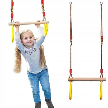 Vaikiškos sūpynės ir gimnastikos trapecija, 2in1