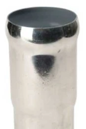 ACO GM-X DN 100 skydemuffe. - Galvaniseret