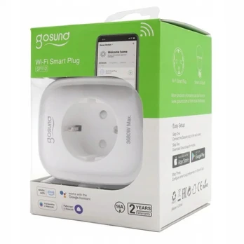 Išmanusis kištukas WiFi Gosund SP112 2xUSB, Tuya