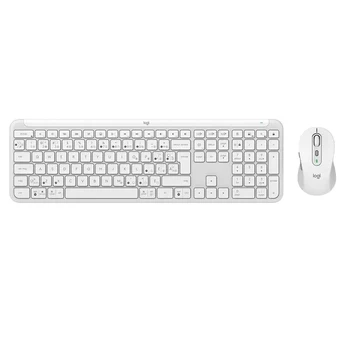 Klaviatūra Logitech Signature Slim MK950 Baltas