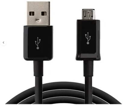 Originalus Samsung juodas Micro USB laidas "ECBDU5ABE"