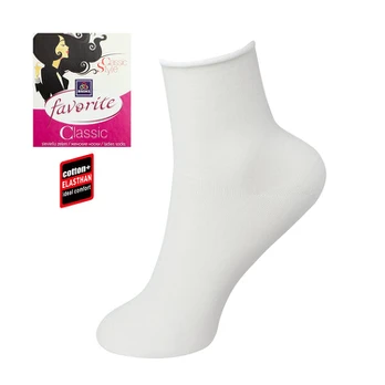 Moteriškos kojinės Favorite 22031 white