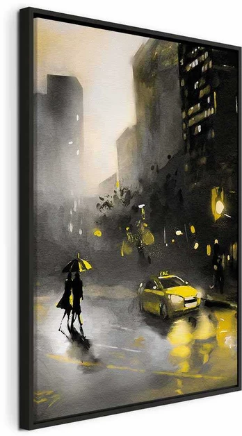 Artgeist Paveikslas - City Glow (1 Part) Vertical