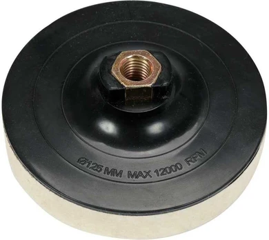 YATO poliravimo VELTINIS DISKAS 125x20mm M14