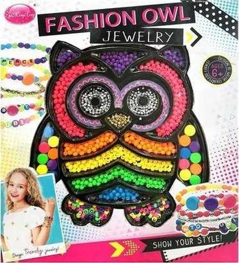 Apyrankių vėrimo rinkinys Owl Jewelry