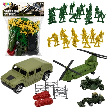 Lean Toys Karinis rinkinys 58 vnt.