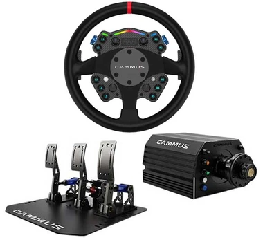 Cammus GT2 Lenkrad - Leder, 30 cm