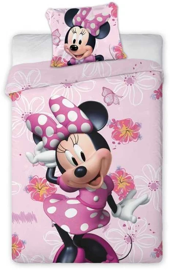 MCU Minnie Mouse Sengetøj - 100 procent bomuld