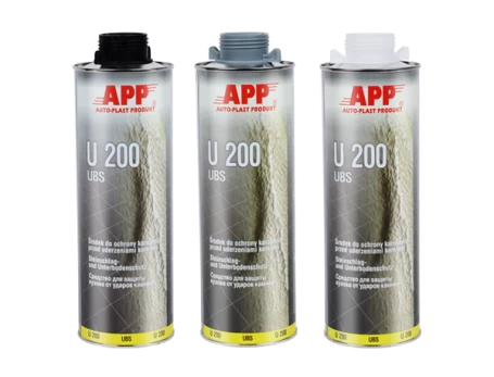 Antikorozinė priemonė APP U200(juoda) 1l