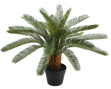 Dirbtinis augalas vazone Home4you, žalia, 70 cm kaina