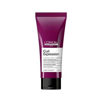 L'Oréal Serie Expert nenuplaunamas kremas garbanotiems plaukams su termo apsauga L'Oréal Professionnel Curl Expression 200ml