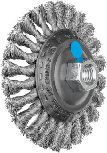 Metalinis šepetys universalus Pferd KBG Inox, 26 mm, Ø 115 mm, 0.35 mm