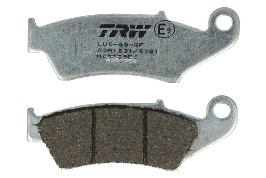 Stabdžių trinkelių rinkinys, diskinis stabdys TRW MCB669EC