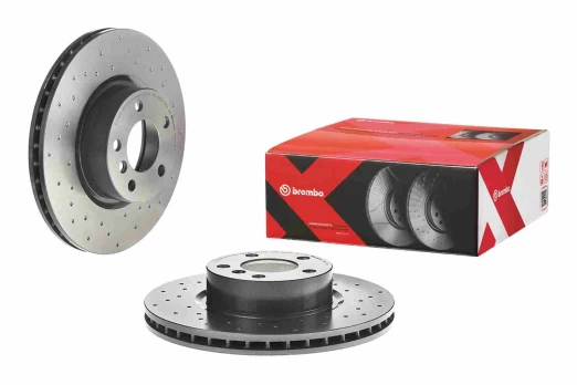 Stabdžių diskas BREMBO 09.B570.1X