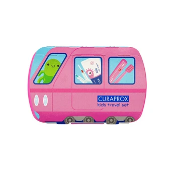 Curaprox Travel Set Kids pink