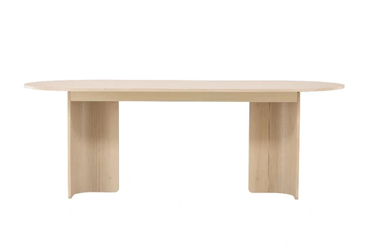 Tyresö Valgomojo stalas 100x220 cm, balta