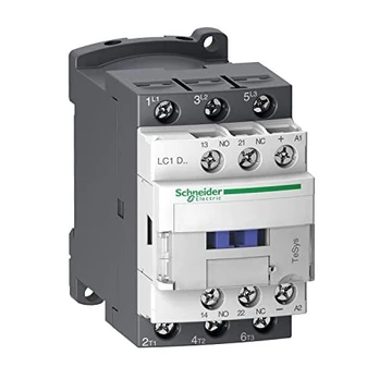 „Schneider“ maitinimo kontaktorius 38A 3P 24V DC 1NO 1NC (LC1D38BL)