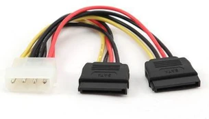 Kabelis GEMBIRD CC-SATA-PSY-0.3M Gembird 2x Serial ATA 30 cm