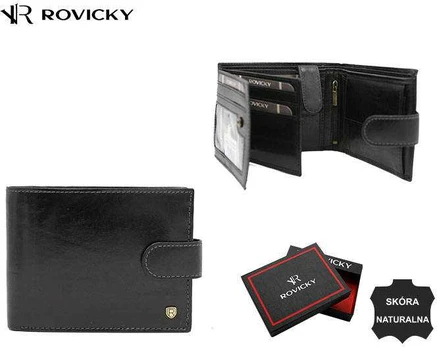 Odinė piniginė RFID ROVICKY 22320L-VT-RVT