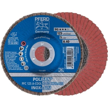 Šlifavimo diskas PFC125 A SG-COOL PFERD 40