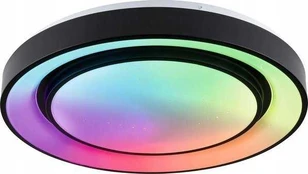 Paulmann Lubinis šviestuvas Rainbow Dynamic Panel 38.5W RGB Variable Baltas Balta/juoda