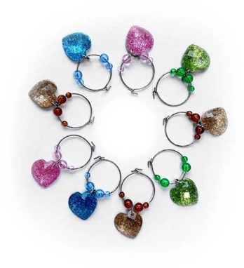 Jetshark Taurių dekoracijų rinkinys Diamond Heart CSPAX062