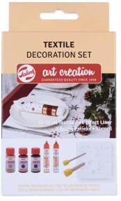 Artequipment Talens Art Creation Textile Decoration Set