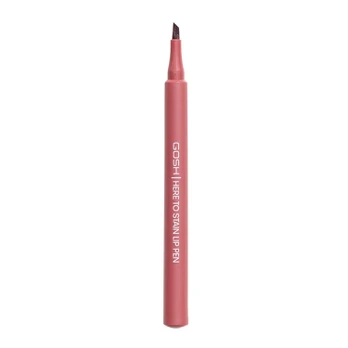 Lūpų dažai Gosh Here To Stain Lip Pen, 008 Ruby, 1 ml