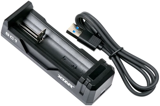 Greito krovimo įkroviklis XTAR SC1