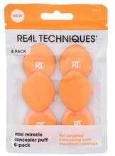 Real Techniques Mini Miracle Concealer Puff 1Pack Moterims Aplikatorius