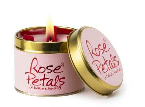 Rose Petals - Scented Tin Candle