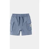 NAME IT Medžiaginiai šortai Dylan 13228567 Mėlyna Regular Fit