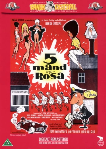 5 mand og Rosa - DVD