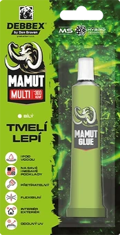 Den Braven DENBRAVEN Mammoth glue 25ml MULTI baltas