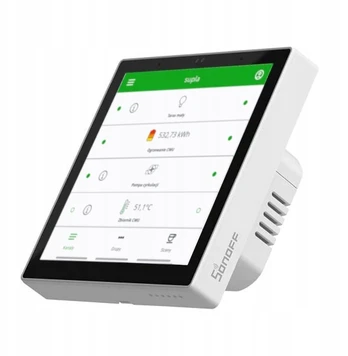 Sonoff Išmanusis sieninis skydelis Supla, Home Assistant, baltas
