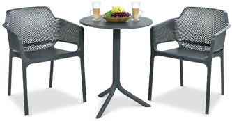 Lauko baldų komplektas NET/SPRITZ 2+1, Antracite kaina