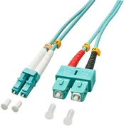 LINDY LWL-Duplexkabel LC/SC OM3 3m 50/125æm Multimode kaina