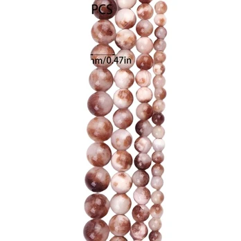 Akmeniniai karoliukai, 12mm/about 33pcs