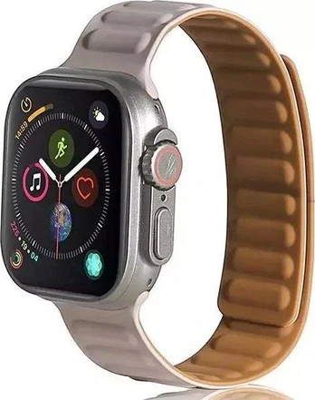 Beline Beline dirželis Apple Watch Magnetic 42/44/45/49mm chaki