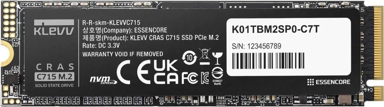 CRAS C715 256GB M.2 K01TBM2SP0-C7T