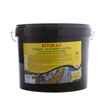 Bituminė mastika Alytaus Chemija, 10 l, juoda
