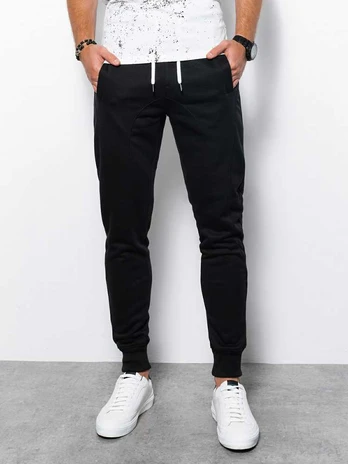 men's sweatpants p867 - juodas
