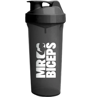 MrBiceps Black Transparency shaker, Black Transparency, 800 ml