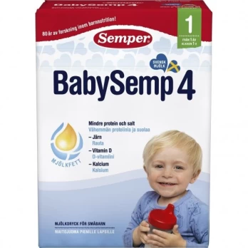 SEMPER BABYSEMP4 pieno mišinys 18m+,800g
