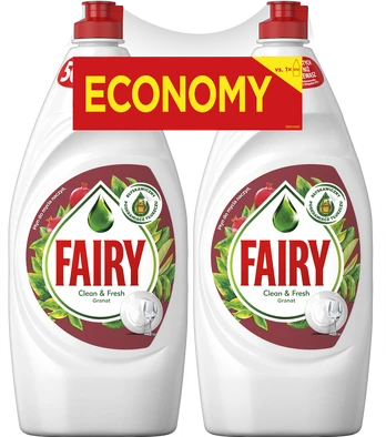 Fairy Indų Plovimo Skystis Pomegranate 2 x 900 ml