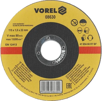 Vorel METALO PJOVIMO DISKAI 115X1X22