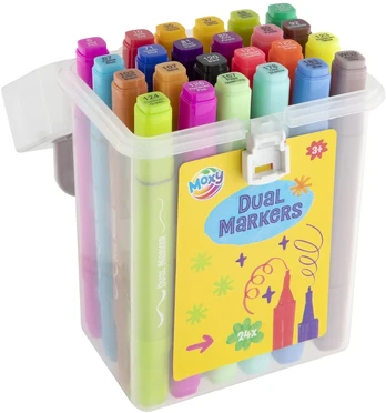 Moxy - Dual Markers 24 pcs (150159)