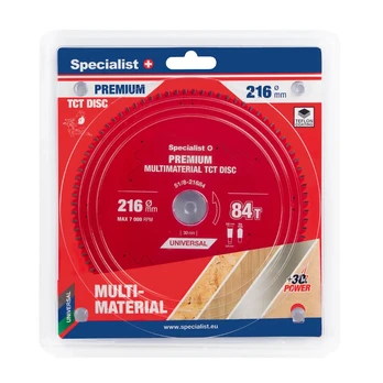 SPECIALIST+ pjovimo diskas Multimaterial 216x30x84T