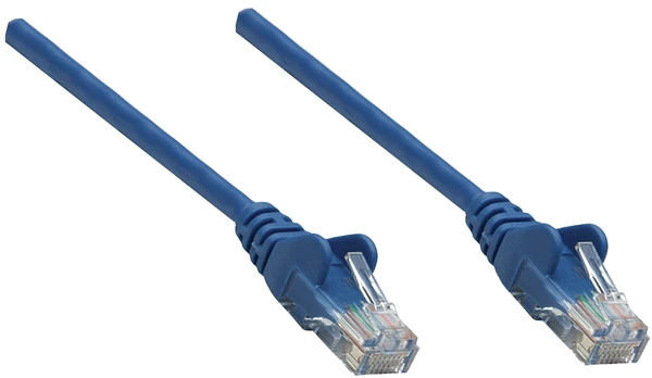 INTELLINET Patchkabel RJ45 S/FTP Cat6 Kupfer LSOH 1,5m blau