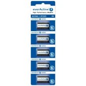 ALKALINE BATTERY LR44 B LISTER 5 PCS. kaina